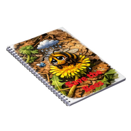 Save the Bees Notizblock (Rechte Seite)