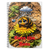 Save the Bees Notizblock (Vorderseite)