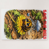Save the Bees Puzzle (Horizontal)
