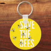 Save The Bees Schlüsselanhänger (Vorderseite)