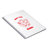 Save the birds notizblock (Rechte Seite)