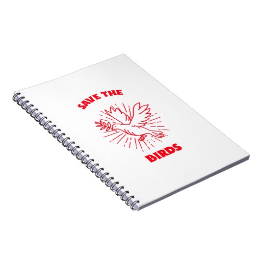 Save the birds notizblock (Rechte Seite)