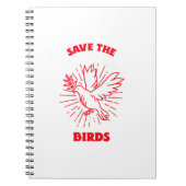 Save the birds notizblock (Vorderseite)