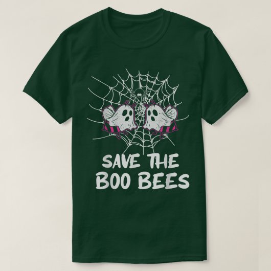 Save The Boo Bees Funny Breast Cancer Awareness Ha T-Shirt (Design vorne)