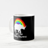 Save The Chubby Unicorns Kaffeetasse (Vorderseite Links)