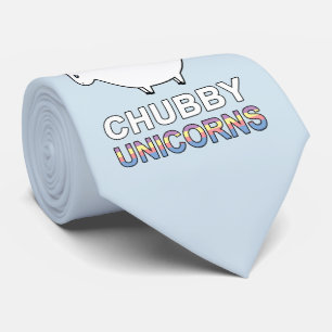 Save The Chubby Unicorns Krawatte