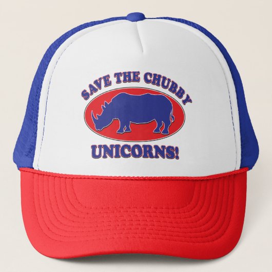 Save the Chubby Unicorns Truckerkappe (Vorderseite)