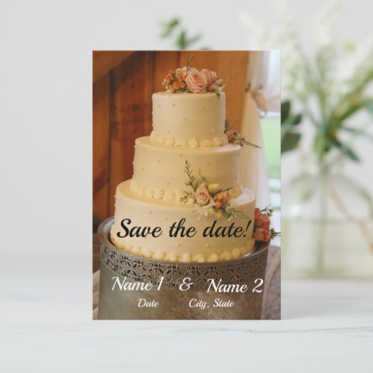 Save the Date (Stehend Vorderseite)