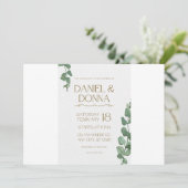 Save the Date (Stehend Vorderseite)