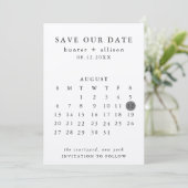 Save the Date (Stehend Vorderseite)