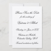 Save The Date (Rückseite)