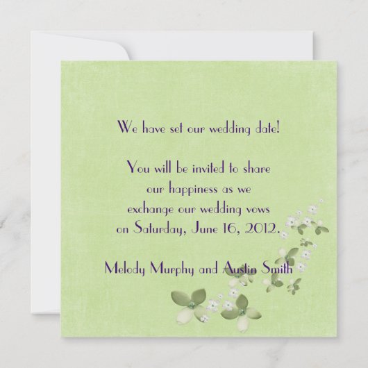 Save the Date (Rückseite)