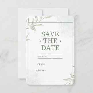 Save the Date