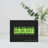 Save the Date (Stehend Vorderseite)