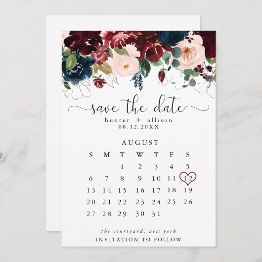 Save the Date (Vorne/Hinten)