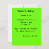 Save the Date (Rückseite)