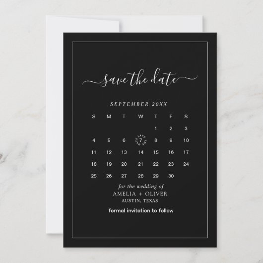 .... SAVE THE DATE (Vorderseite)