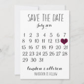 Save the Date (Vorderseite)