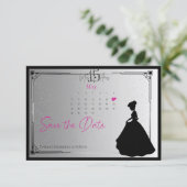 Save the Date (Stehend Vorderseite)