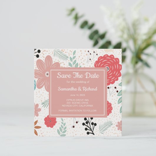 Save the Date (Stehend Vorderseite)