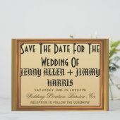 Save The Date (Stehend Vorderseite)