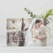 Save the Date (Stehend Vorderseite)