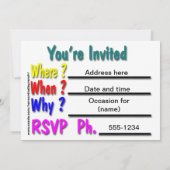 Save The Date (Rückseite)