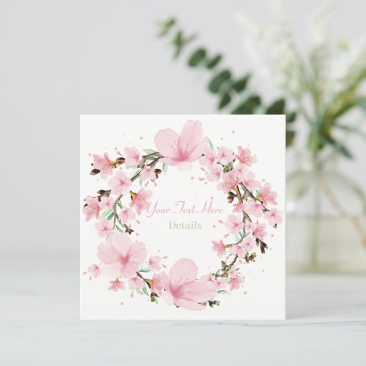 Save the Date (Stehend Vorderseite)