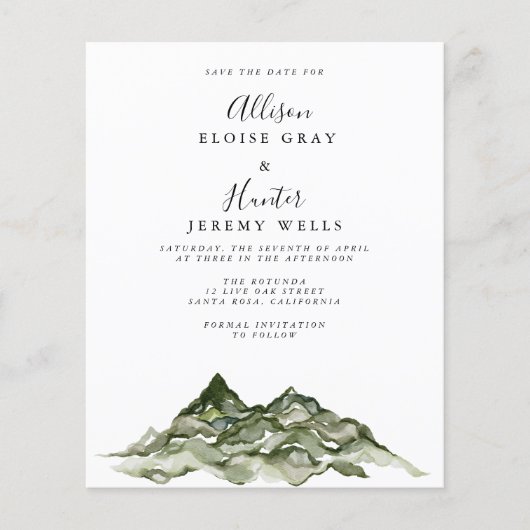 Save the Date (Vorderseite)