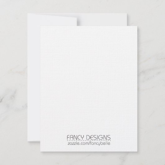 Save the Date (Rückseite)