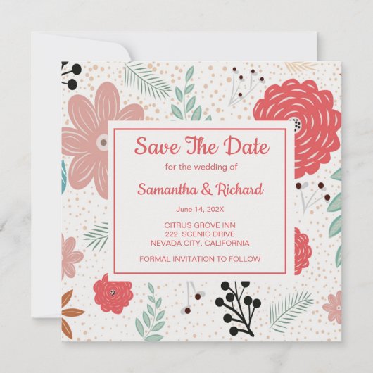 Save the Date (Vorderseite)