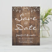 Save the Date (Stehend Vorderseite)