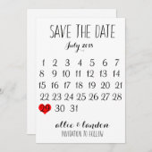 Save the Date (Vorne/Hinten)