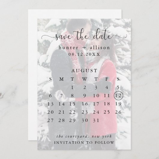 Save the Date (Vorne/Hinten)