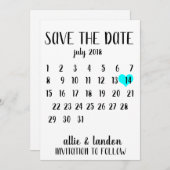 Save the Date (Vorne/Hinten)