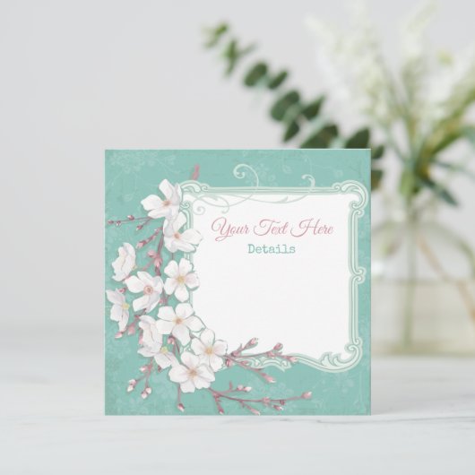 Save the Date (Stehend Vorderseite)