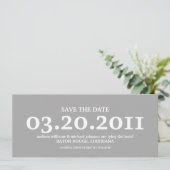 Save the Date (Stehend Vorderseite)