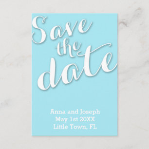 Save the Date