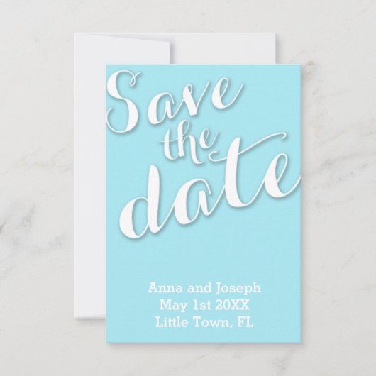 Save the Date (Vorderseite)