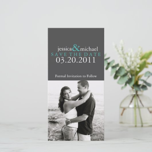 Save the Date (Stehend Vorderseite)