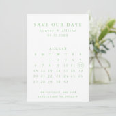Save the Date (Stehend Vorderseite)