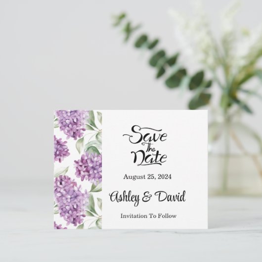 Save the Date (Stehend Vorderseite)