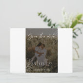 Save the Date (Stehend Vorderseite)