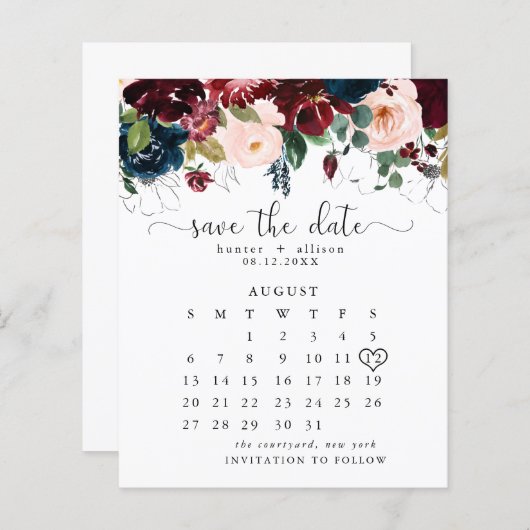 Save the Date (Vorne/Hinten)