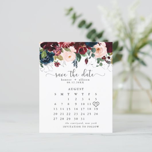 Save the Date (Stehend Vorderseite)