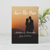 Save The Date (Stehend Vorderseite)