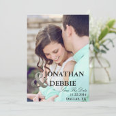 Save the Date 12x18 Postkartenaussehen (Stehend Vorderseite)