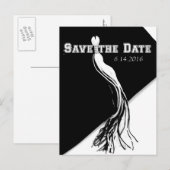 Save the Date 2016 Abschluss Postkarte (Vorne/Hinten)