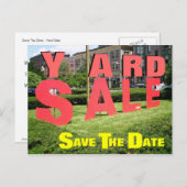 Save the Date (2) Ankündigungspostkarte (Vorne/Hinten)