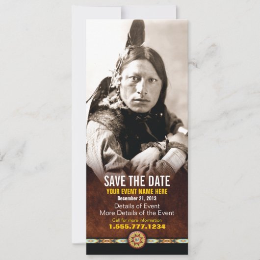 Save the Date 4x9.5-Karte (Vorderseite)